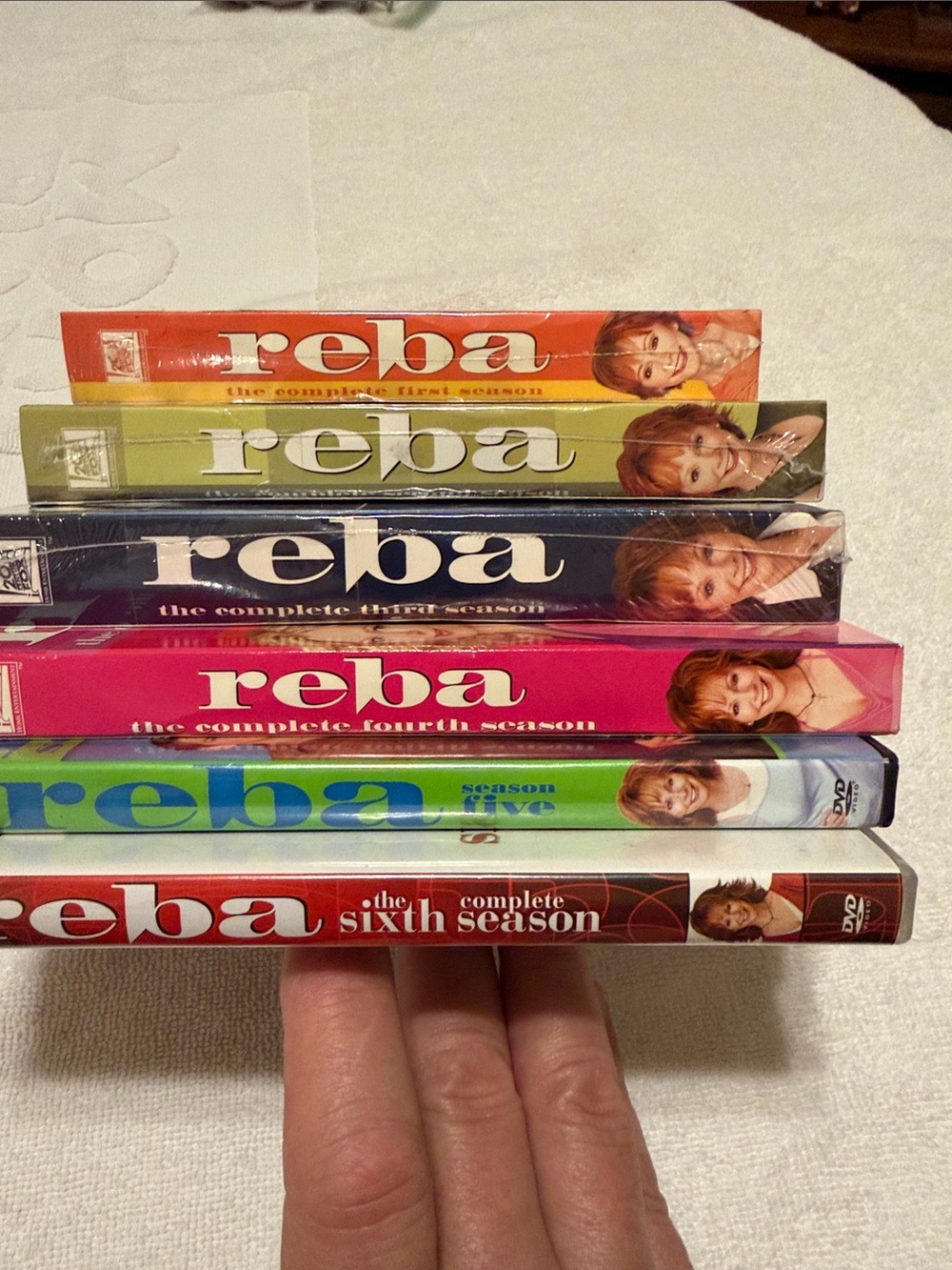 Reba TV Show Seasons 1-6. 3 brand new in sealed packaging